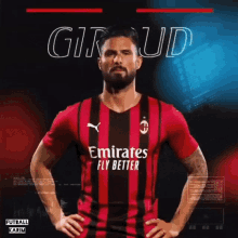 Olivier Giroud Giroud Milan GIF - Olivier Giroud Giroud Milan Oli G GIFs