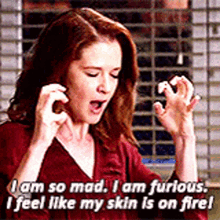 greys anatomy april kepner i am so mad i am furious i feel like my skin is on fire