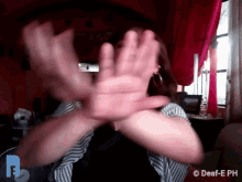 Hand Deaf GIF - Hand Deaf Filipino Deaf GIFs