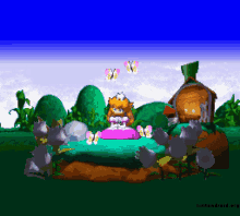 Super Mario Rpg Princess Peach GIF - Super Mario Rpg Princess Peach Toadstool GIFs