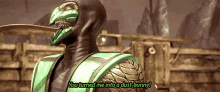Mortal Kombat Reptile GIF - Mortal Kombat Reptile You Turned Me Into A Dust Bunny GIFs