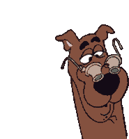Scooby Doo Dog Sticker - Scooby Doo Dog Looking Stickers