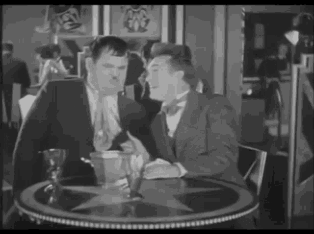 Oliver Hardy Stan Laurel GIF - Oliver Hardy Stan Laurel Laughing - Discover  & Share GIFs