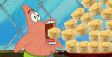 spongebob patrick star biscuits eating biscuits spongebob squarepants