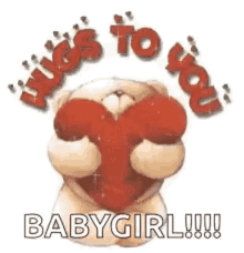 Hugs Baby Girl GIF - Hugs Baby Girl Heart GIFs
