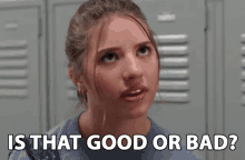 Is That Good Or Bad Reaction GIF - Is That Good Or Bad Reaction Question GIFs