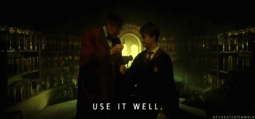 Harry Potter Use It Well GIF - Harry Potter Use It Well Slughorn - Discover  & Share GIFs