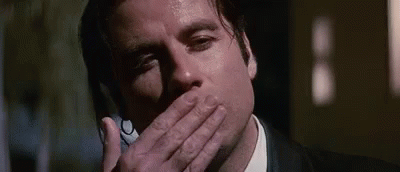 John Travolta Kiss GIF - John Travolta Kiss Pulp Fiction - Descubre &amp;  Comparte GIFs