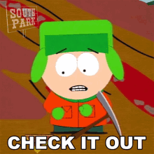 Check It Out Kyle Broflovski GIF - Check It Out Kyle Broflovski South Park GIFs