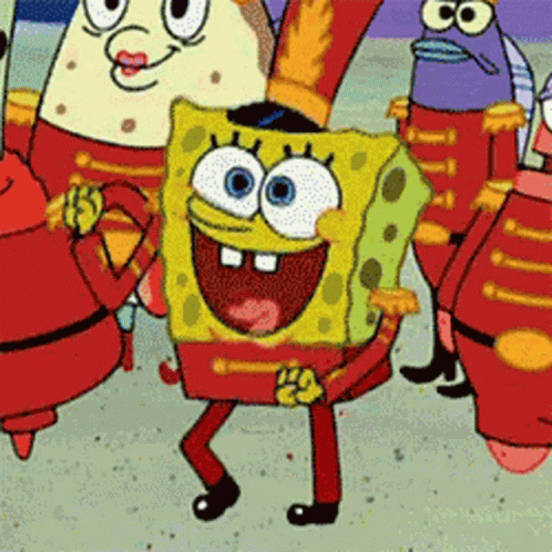 Spongebob Dancing GIF - Spongebob Dancing Smiling GIFs.