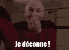 Je Déconne ! GIF - Patrick Stewart Jedeconne Star Trek GIFs