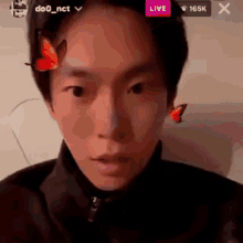 Doyoung Doyoung Surprised GIF - Doyoung Doyoung Surprised Doyoung Filter GIFs