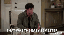 That Was The Easy Semester It Gets Harder From Here GIF - That Was The Easy Semester It Gets Harder From Here Thats Was The Semester That Is Not Suppose To Be Hard GIFs