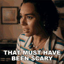 That Must Have Been Scary Lisa Davis GIF - That Must Have Been Scary Lisa Davis Seal Team GIFs