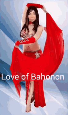 Bahonon Jayjay Dance GIF - Bahonon Jayjay Dance Red Dress GIFs