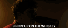 Sippin Up On The Whiskey Boy In Space GIF - Sippin Up On The Whiskey Boy In Space Give Me GIFs