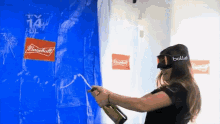 katie nolan celebrate spray champagne goggles katie nolan celebrate spray champagne goggles