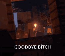 Minecraft Dungeos Goodbye Bith GIF - Minecraft Dungeos Goodbye Bith Goodbye GIFs