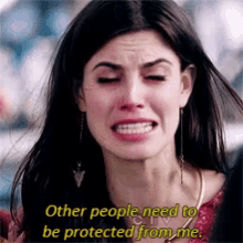 Ruby Red Riding Hood GIF - Ruby Red Riding Hood Other People Need To Be Protected From Me GIFs