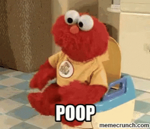 Elmo Poop GIF.