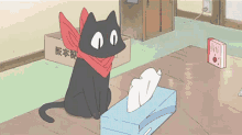 cat funny anime sick new