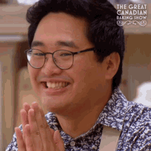 Clapping Stephen GIF - Clapping Stephen The Great Canadian Baking Show GIFs
