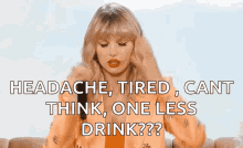 Confused Taylor Swift GIF - Confused Taylor Swift Headache GIFs
