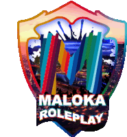 Maloka Roleplay Logo Sticker - Maloka Roleplay Logo Symbol Stickers