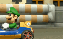 Mario Kart Luigi GIF - Mario Kart Luigi Death Stare GIFs