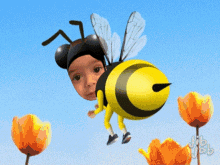 Bee Day Baby Bee GIF - Bee Day Baby Bee Flying GIFs