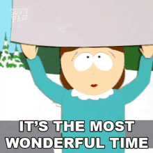 Its The Most Wonderful Time Liane Cartman GIF - Its The Most Wonderful Time Liane Cartman South Park GIFs