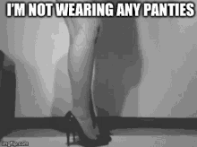 no panties