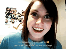 Overly Attached Girlfriend I See You GIF - Overly Attached Girlfriend I See You I Love You GIFs