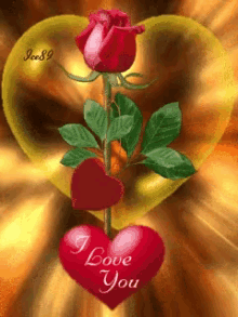 Animated Rose I Love You GIF - Animated Rose I Love You Ily GIFs