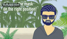 Lets Wear The Mask Prabhas GIF - Lets Wear The Mask Prabhas Saaho GIFs
