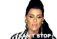 Cant Stop Nelly Furtado Sticker - Cant Stop Nelly Furtado Spirit Indestructible Song Stickers