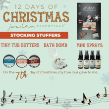holiday special stocking stuffers je community 12days of christmas jordan essentials