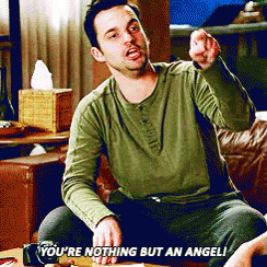 Compliments GIF - Compliments New Girl Angel GIFs