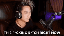 This Fucking Bitch Right Now Anthony Kongphan GIF - This Fucking Bitch Right Now Anthony Kongphan Angry GIFs