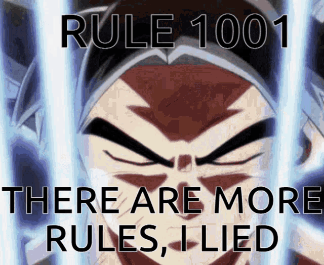 Goku Ultra Instinct Rule GIF - Goku Ultra Instinct Goku Rule GIFs