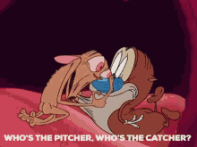Pitcher Catcher GIF - Pitcher Catcher Ren And Stimpy GIFs