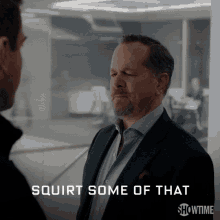 Squirt Some Of That Winner Musk All Over Them GIF - Squirt Some Of That Winner Musk All Over Them David Costabile GIFs