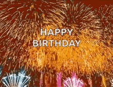 Happy Birthday Fireworks GIF - Happy Birthday Fireworks Explosion GIFs