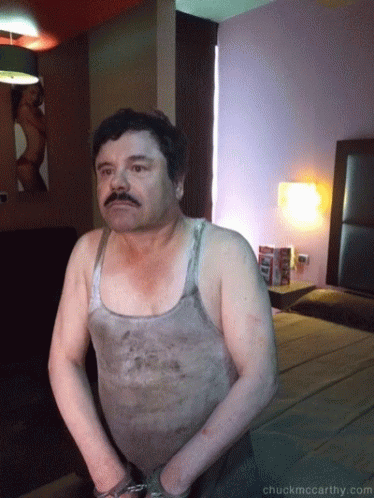 El Chapo Serious GIF - El Chapo Serious Mustache - Descubre &amp; Comparte GIFs