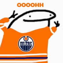 Oilers Oilers Cheer GIF - Oilers Oilers Cheer Let Go Oilers GIFs