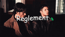 Reglement Supernatural GIF - Reglement Supernatural Sam Et Dean GIFs