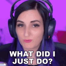 What Did I Just Do Lauren Webber GIF - What Did I Just Do Lauren Webber Laurenz Side GIFs