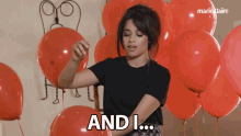 And I Balloon GIF - And I Balloon Popping GIFs