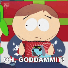 oh goddammit eric cartman south park s6e17 red sleigh down