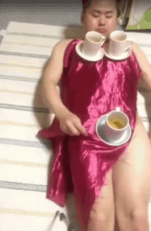 truco fancy a cuppa tea time nude tea magic trick